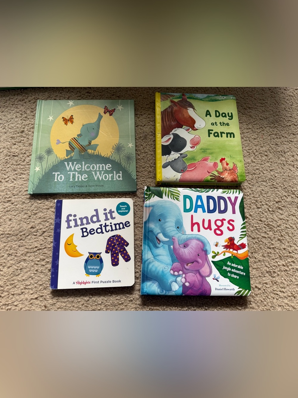 Baby Book Bundle-Set of 4
